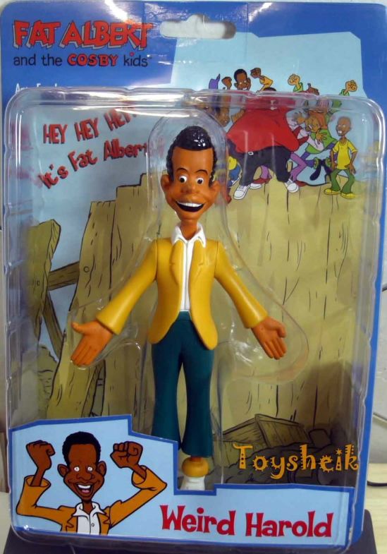 Fat Albert & Cosby Kids Weird Harold figure 02414 831614002414  