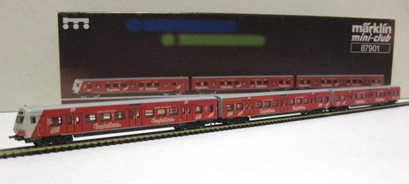 87901 Marklin Z S Bahn Car Set   NEW  