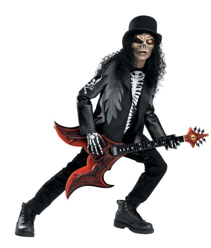 Cryptic Rocker Costume Size L Large 10 12 Zombie Slash  