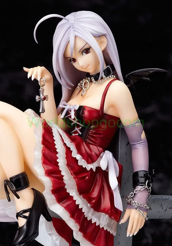 Anime Moka Akashiya Rosario to Vampire PVC figure  