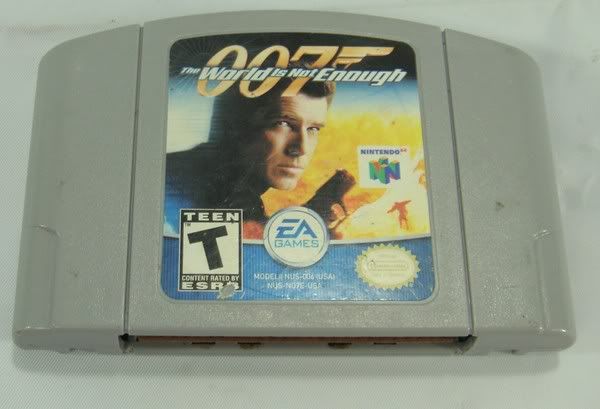 007 The World is not Enough Nintendo 64 N64 Game  