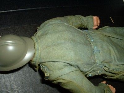   M15 INFANTRY W/ HELMET  ZOMBIE ? 1/6 SCALE  CUSTOM FIGURE  ?  