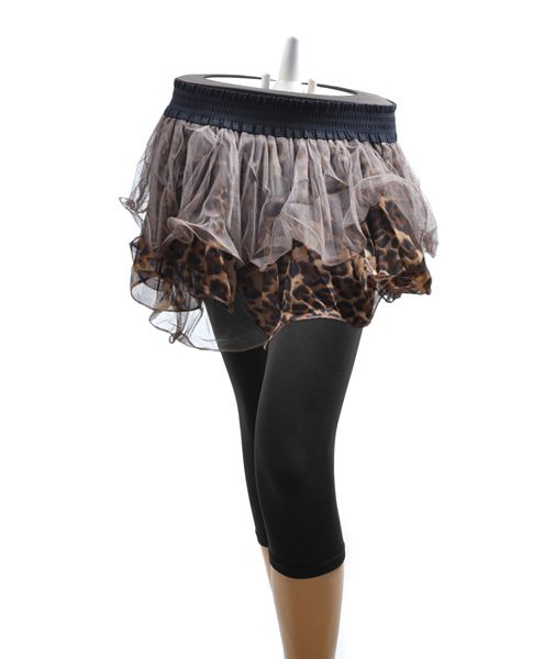 Sexy Cheetah Pattern Fashion Skirt (JS0721C)  