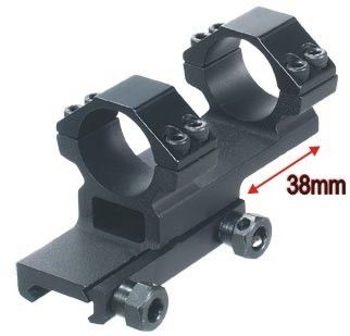 UTG 1 OFFSET SCOPE MOUNT RINGS RGWMOFS38 25H4 WEAVER  