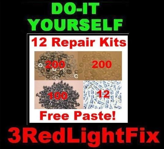 12 Xbox360 RROD Repair Kit Fix 3 Red Ring Death X clamp  