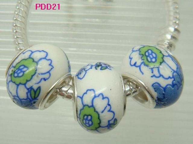 Assorted Murano Porcelain Ceramic Loose European beads Core Fit 