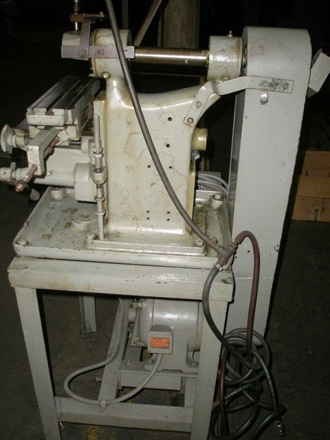 BURKE #2 HORIZONTAL BENCH MILL  HAND MILL 4 X 12  