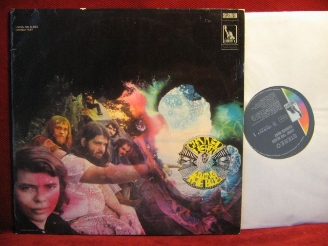 Canned Heat LIVING THE BLUES   Liberty LBS 83210/11 X   2 LP Set 