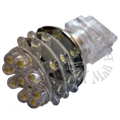 10pcs SUPER AMBER 36 LED BRAKE TURN TAIL LIGHT BULB 3157 3156 12V