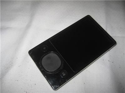 Black Microsoft Zune 120GB 1376  Player/Video/Wifi 882224735087 