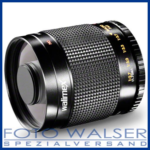 walimex pro 650 1300/8 16 Tele für Minolta MD  