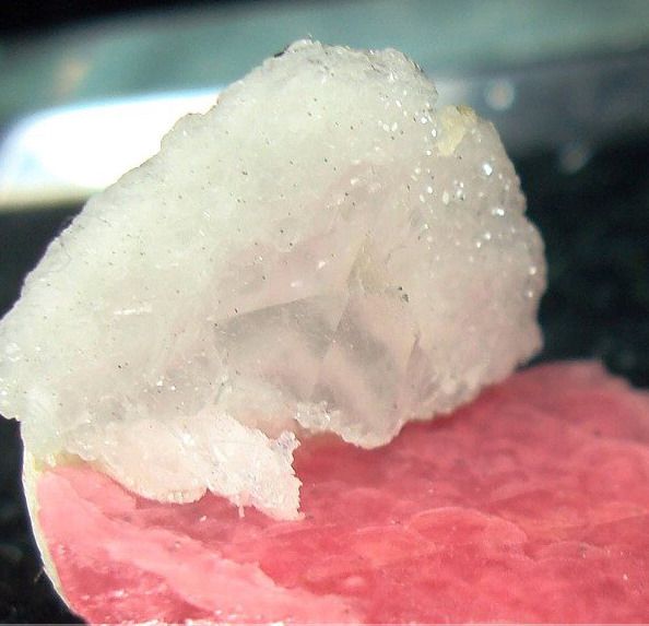 Gem Rhodochrosite Crystal w/ Barite xt134  