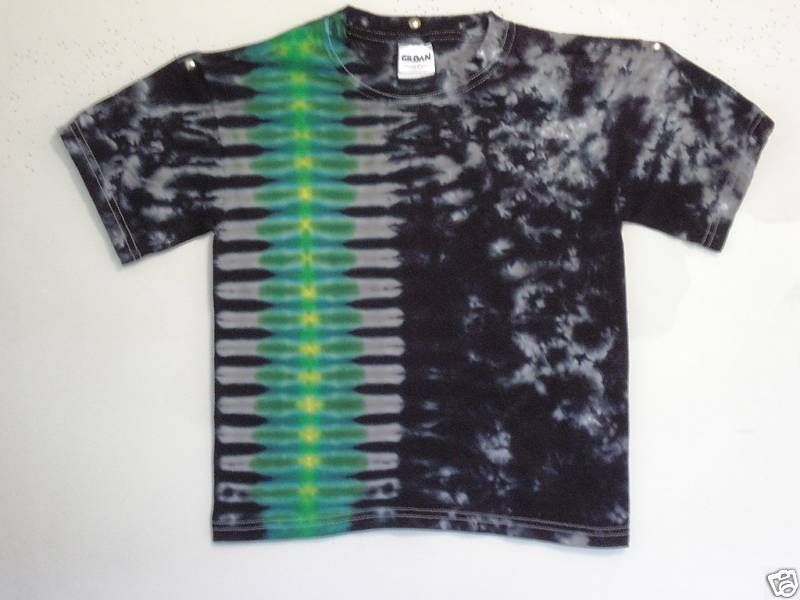 tiedye custom hand made tie dye t shirt youth size S  