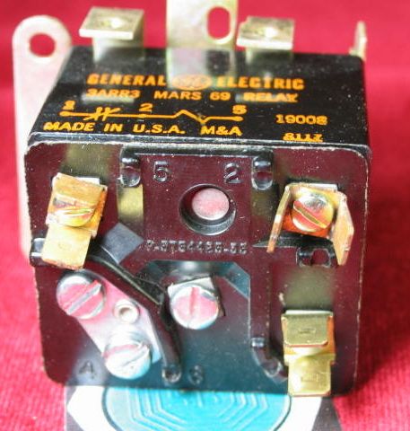 3ARR3 GE Mars 69 19006 Potential motor starting Relay  