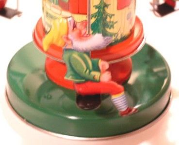   Vintage Metal Tin Built Toy Turns s Circa 1950 1960 1950s 1960s  