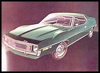 1972 AMC Brochure Gremlin Hornet Javelin SST AMX 72  