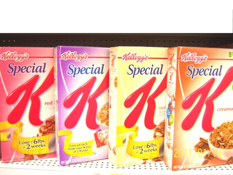 Kelloggs Special K Cereal 10 Flavor Choice  