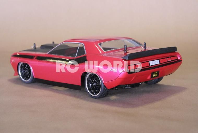 10 RC DODGE CHALLENGER 1970 RACE CAR BRUSHLESS RTR  BRAND NEW  40 