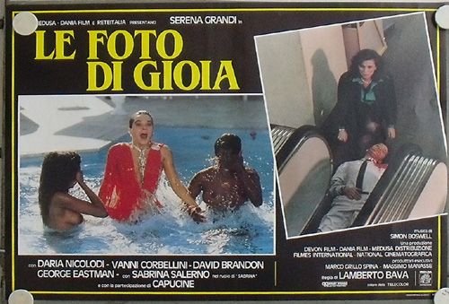 kc12 DELIRIUM LAMBERTO BAVA 8 orig POSTER ITALY  