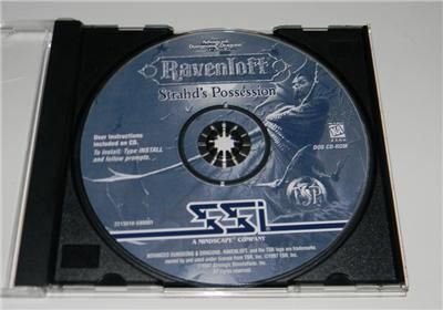   Ravenloft Strahds Possession (PC, 1994) Rare DOS Game CDROM  