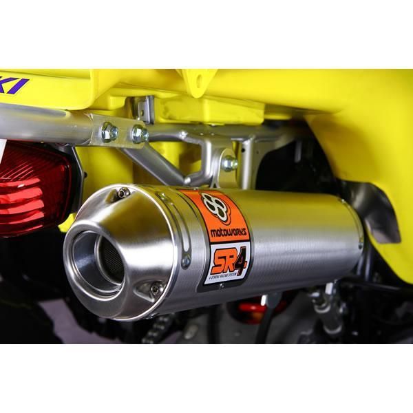 SR4 Aluminum Slip On Exhaust Arctic Cat DVX400 06 07 08  