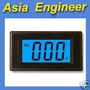 Blue LCD Digital AMP Panel Meter DC 200A + Shunt  