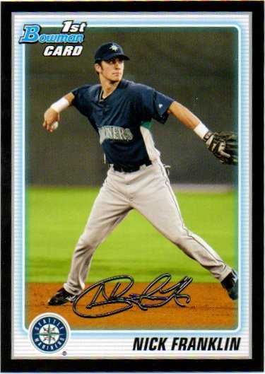 2010 BOWMAN BLACK BORDER PROSPECTS CASEY CROSBY  