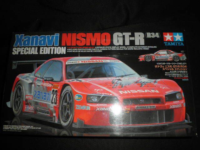 24 TAMIYA Xanavi NISMO NISSAN SKYLINE GTR (R34) Speci  