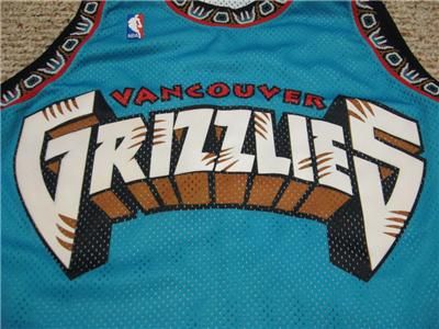   GRIZZLIES DEFUNCT TEAM NBA JERSEY CHAMPION NEW SIZE 48 XL MEMPHIS