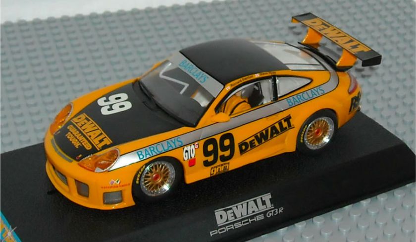 32 Scalextric C2481 Porsche 911 GT3R DeWALT MINT  parade lap for 