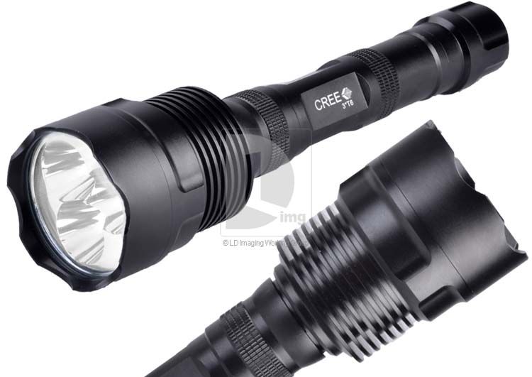 3x CREE XML XM L T6 LED Flashlight Torch 3800 Lumen SET  