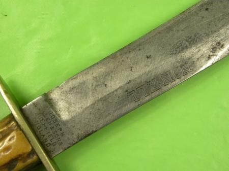 19 Cent SHEFFIELD England ALLEN NON XLL Fighting Knife  