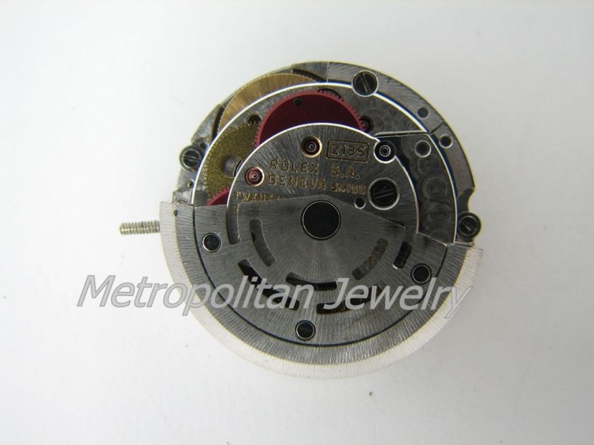 Rolex Cal 2135 Quick Set movement for Datejust  