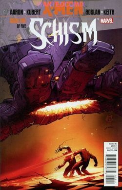 MEN SCHISM #1 2 3 4 5 MARVEL COMIC LOT SET WOLVERINE CYCLOPS COMIC 