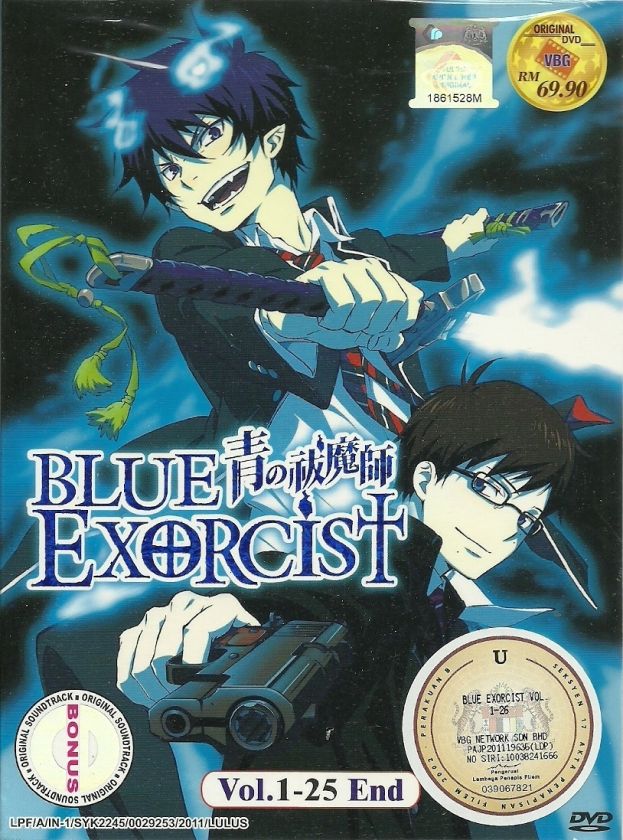 DVD Ao no Exorcist / Blue Exorcist Ep.1 25 End + CD  