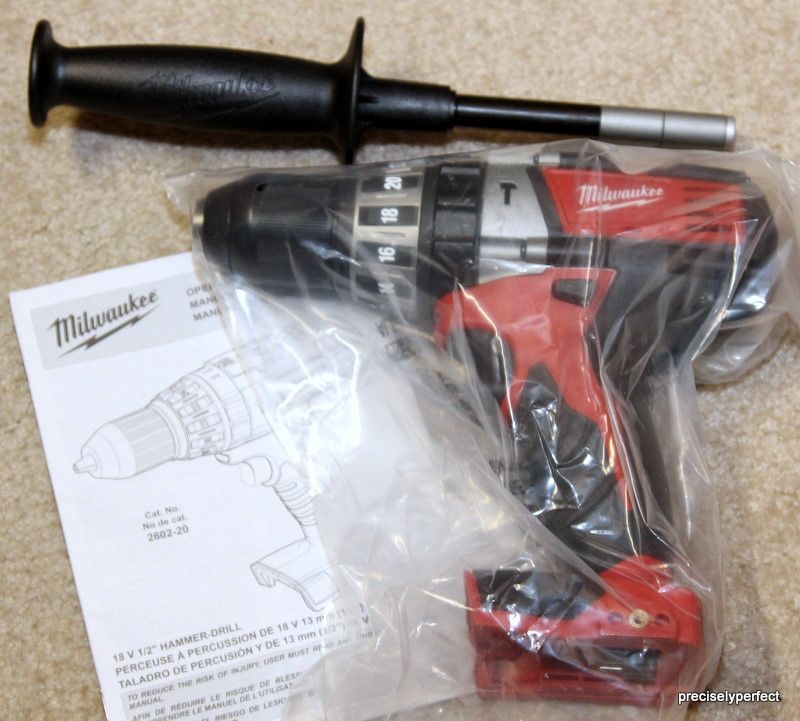   M18 1/2 Hammer Drill Driver Bare tool 2602 20 045242194933  