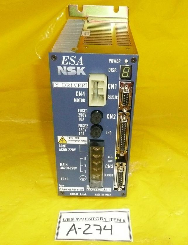 TEL ACT 8 NSK Y Motor Driver CT2980 194829 11 working  