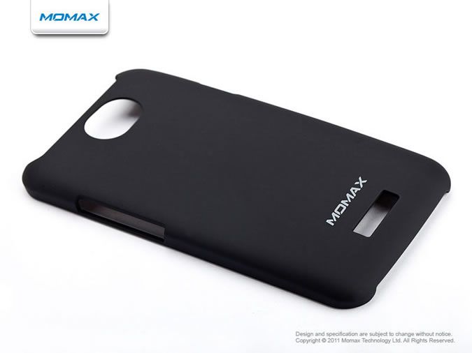 MOMAX Hard Cover Case + LCD Guard fr HTC One X LTE Endeavor Edge 