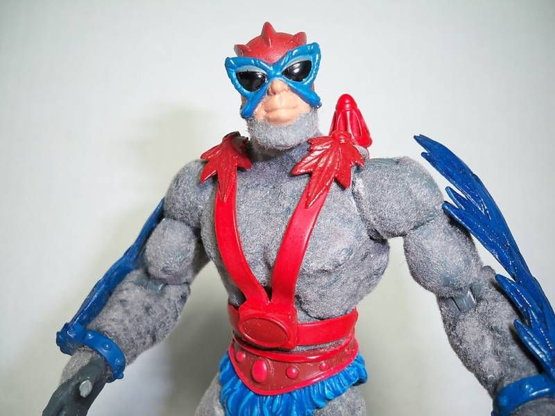 79.9 HE MAN CLASSICS STRATOS FIGURE BLUE WING CUSTOM  