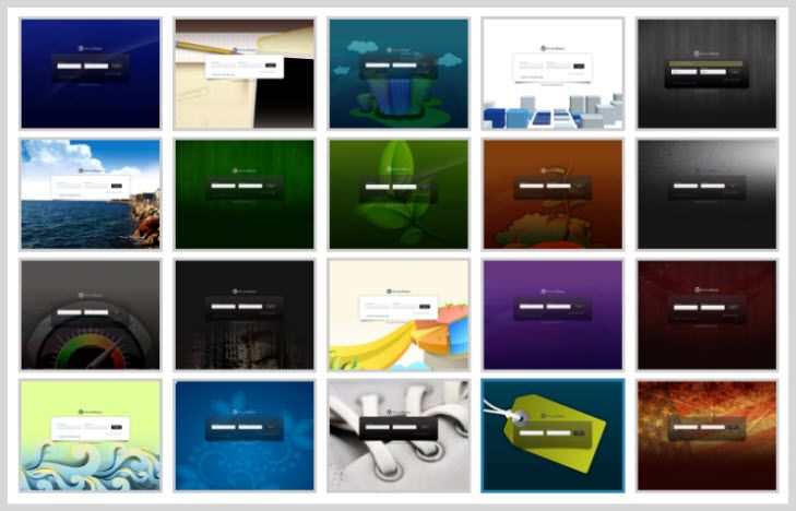 loaded with 20 luscious and irresistable wordpress login page designs