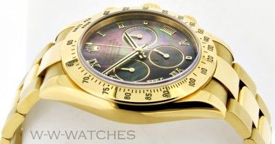 ROLEX 116528 DAYTONA 18K YG COMPLETE EXCELLENT CONDITION 