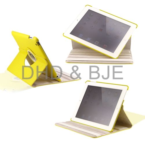 iPad 2 360 Rotating Magnetic Leather Case Smart Cover Stand Choose 