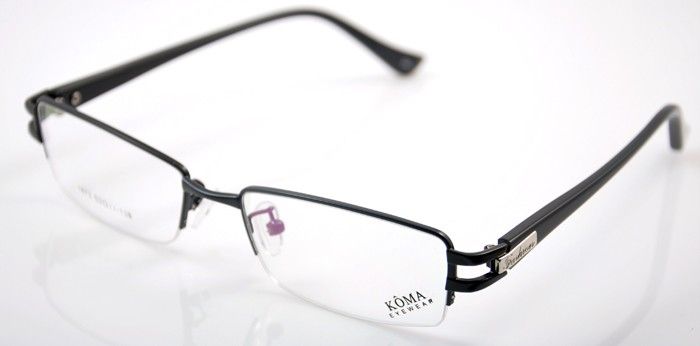 1873mans acetate+metal half rim eyeglasses frame 3C  