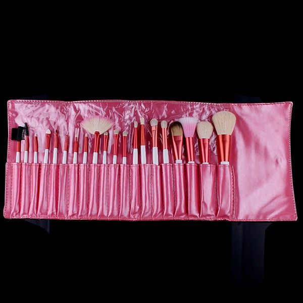 styles selectable Makeup Brush Set Kit + Pouch Bag  