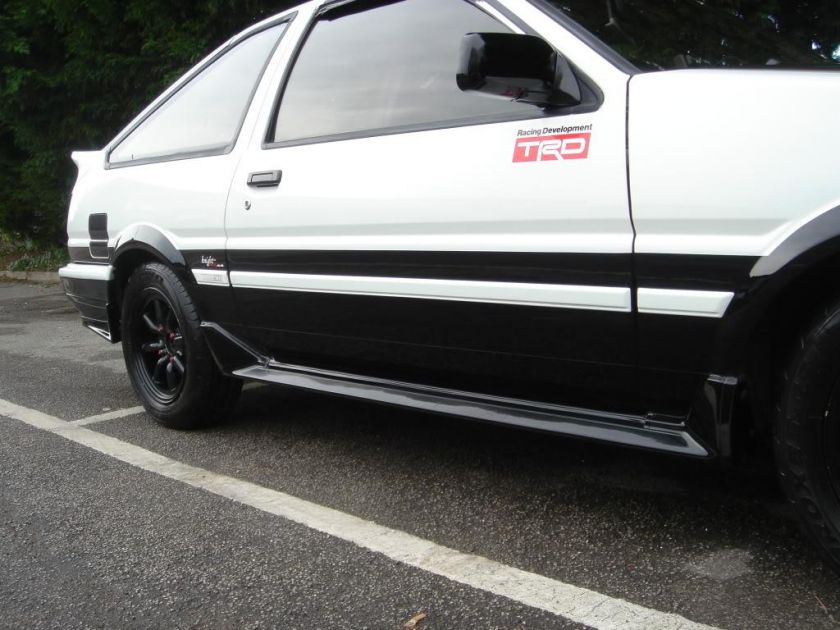 Toyota Corolla GT Coupe Levin AE86 4AGE Bumper Skirts  