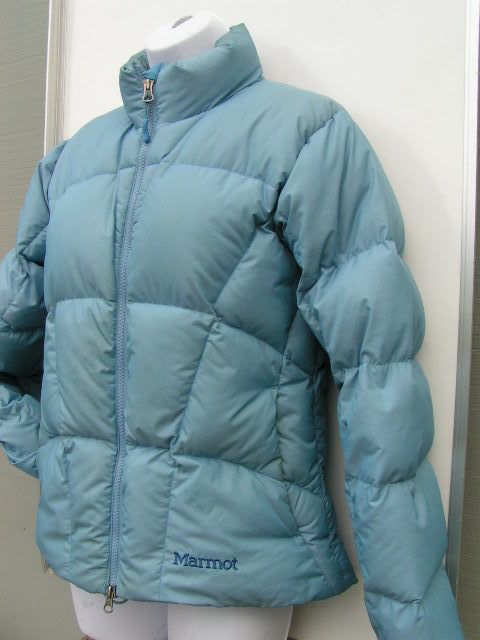 Marmot Quilted Puffy Down Jacket 650 Fill Women Small  