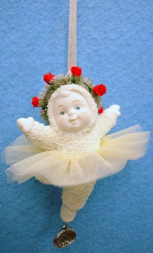 SNOWBABIES Heart Full Love ORNAMENT March DIMES 69228  