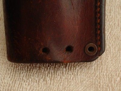 BEAUTIFUL VINTAGE H.H. HEISER HOLSTER MAKER DENVER, COLO 715  