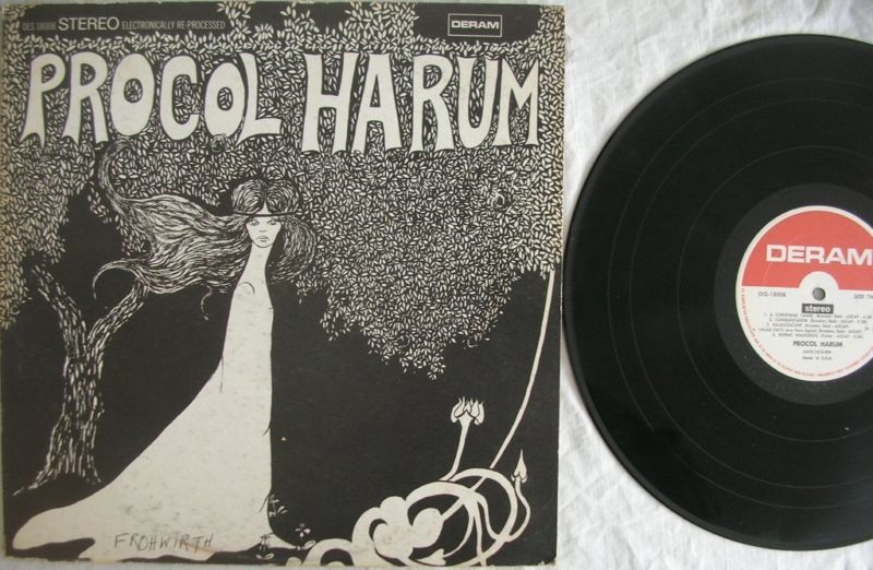 Procol Harum LP DES18008 VG+  