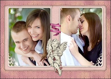 PHOTO CARDS 5x7 VALENTINES   PSD Templates   